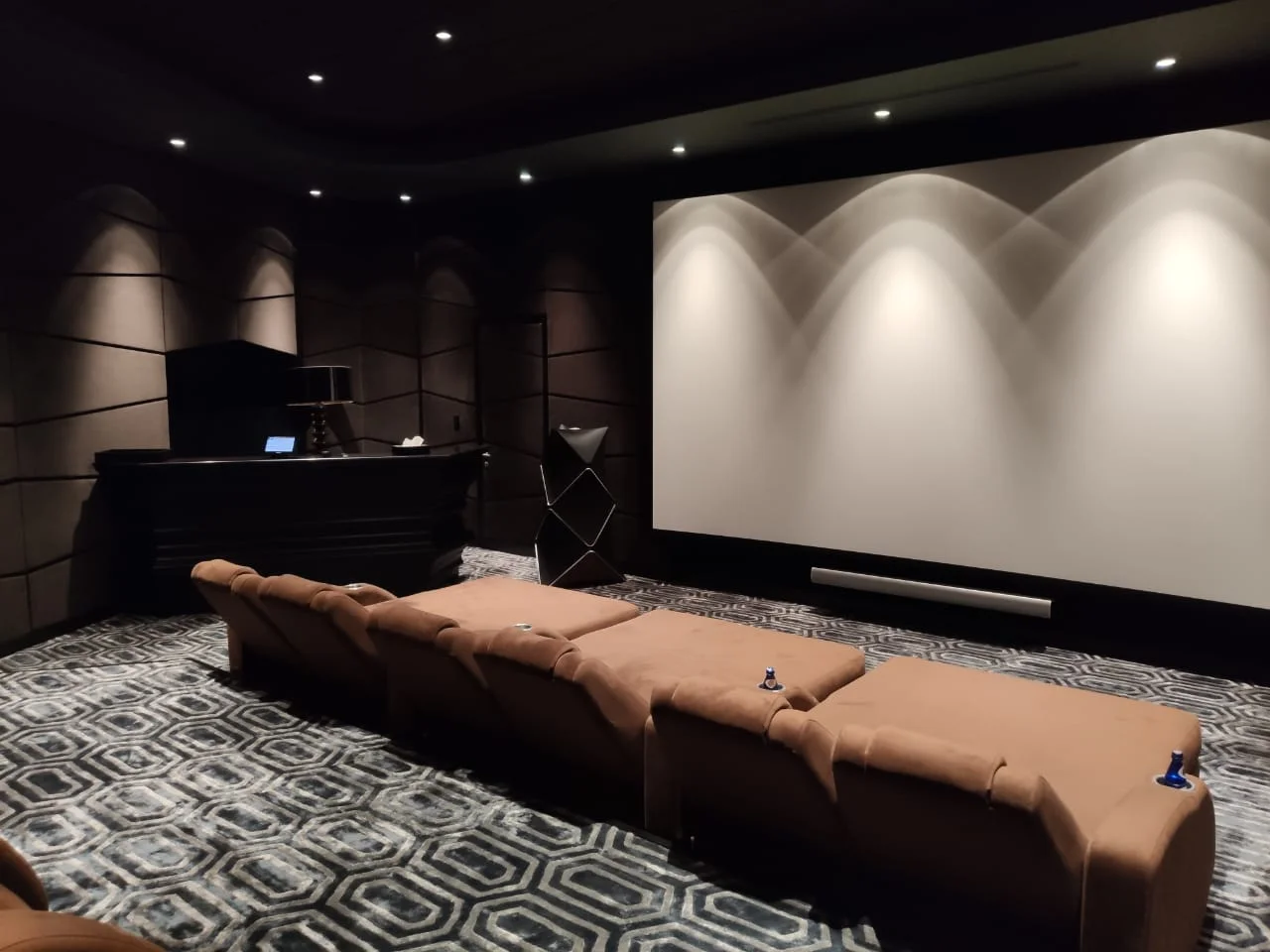 Медиа комната в квартире Алматы